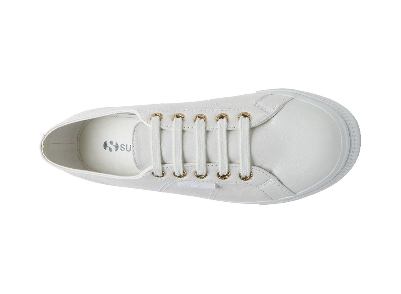 Alpargata Superga Mujer Blancas - 2790 Nappaleaw Cuero - 396250KUD